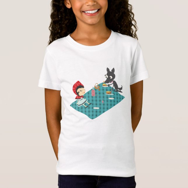 Picknick mit dem Wolf T-Shirt (Vorderseite)