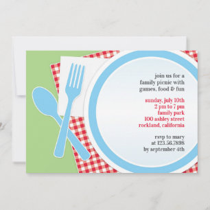 Picknick Outing Party Einladung
