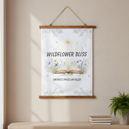 Picknick-Tag Blumen Teppich Wandteppich Mit Holzrahmen