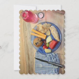 Picknickeinladungen im Smörgasbord-Stil Einladung