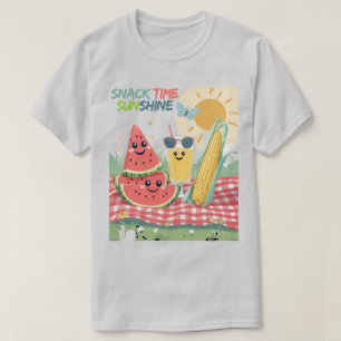Picknickfreunde – Sommer Snack Team T-Shirt