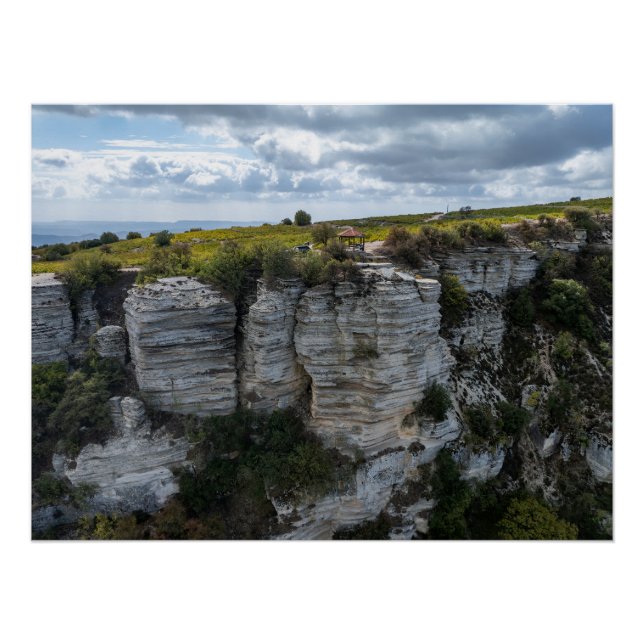 Picknickplatz auf dem Gipfel Paphos, Zypern Poster (Vorderseite)