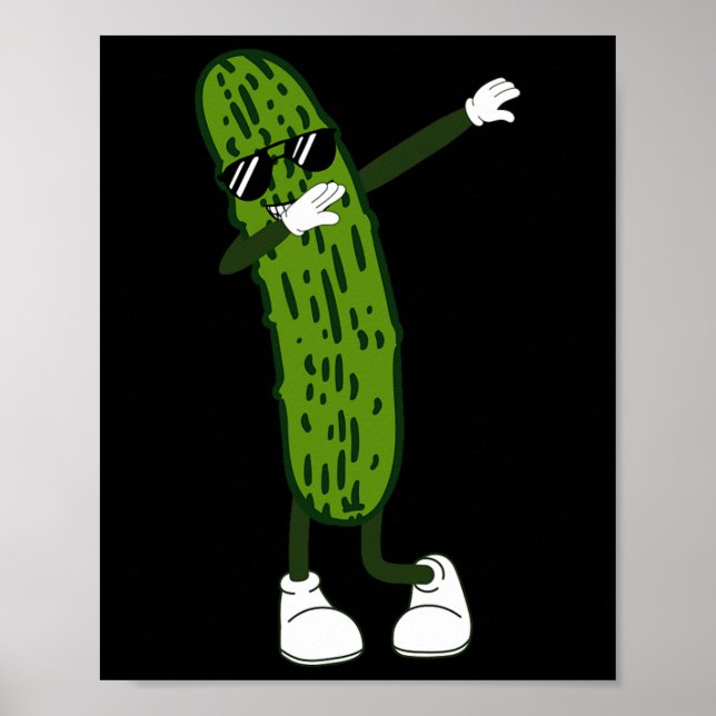 Picknicktanzen Gurkensalate und Relisade Poster (Vorne)