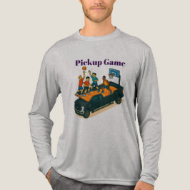 Pickup game Tri-Blend shirt