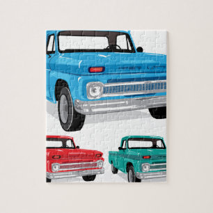 Pickup-Landwirtschaftslastwagen Puzzle