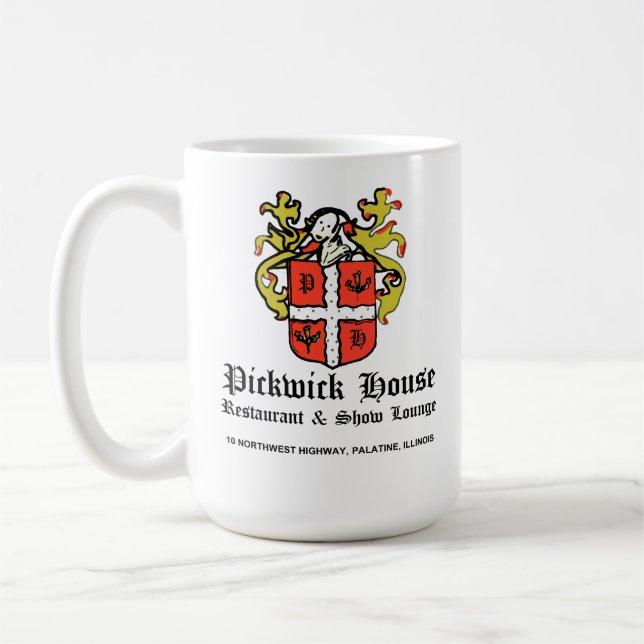 Pickwick House Restaurant Lounge, Palatine, IL Kaffeetasse (Links)