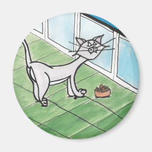 Picky Miezekatze-Magnet Magnet