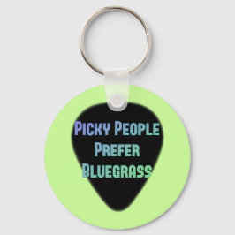 Picky People bevorzugt Bluegrass Schlüsselanhänger