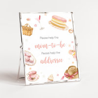 Picnic Baby Brunch Baby Shower Envelope Station
