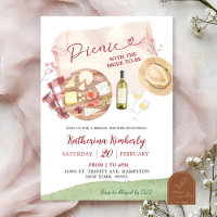Picnic Bridal Dusche Einladung