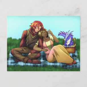 Picnic Day Postkarte