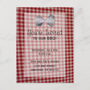 Picnic GRILLEN Cookout Einladung