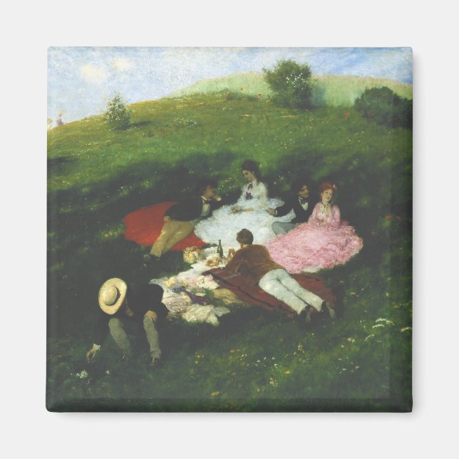 Picnic im Mai Magnet (Vorne)