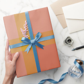 Picnic Kariert - 10. Oktober - Umschlagpapier Geschenkpapier