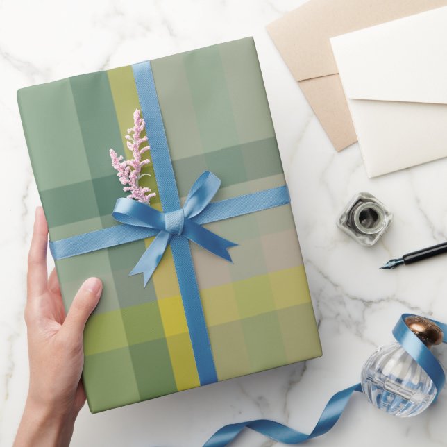 Picnic Kariert Small - 03 März - Packpapier (Schenken)