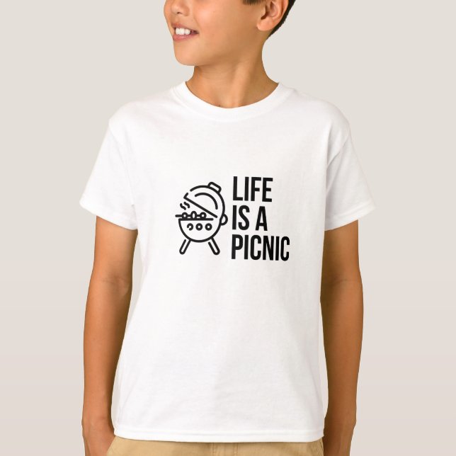PICNIC LIFE T-Shirt (Vorderseite)