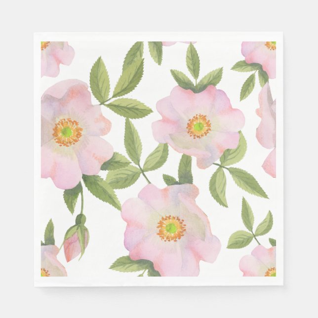 Picnic Tellers - Rosehips Serviette (Vorderseite)