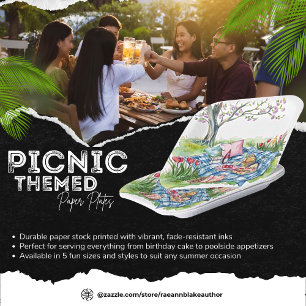 Picnic Themed Paper Plate Pappteller