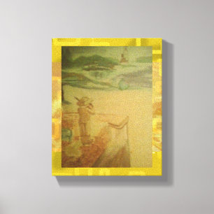 Picnic von Seashore Concert Geometric Leinwanddruck