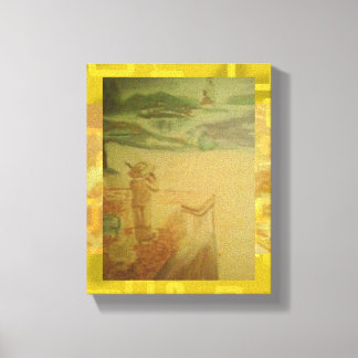 Picnic von Seashore Concert Geometric Leinwanddruck