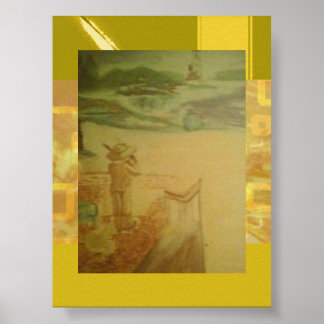 Picnic von Seashore Concert Geometric Poster