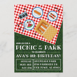 PICNICK im PARK Einladung