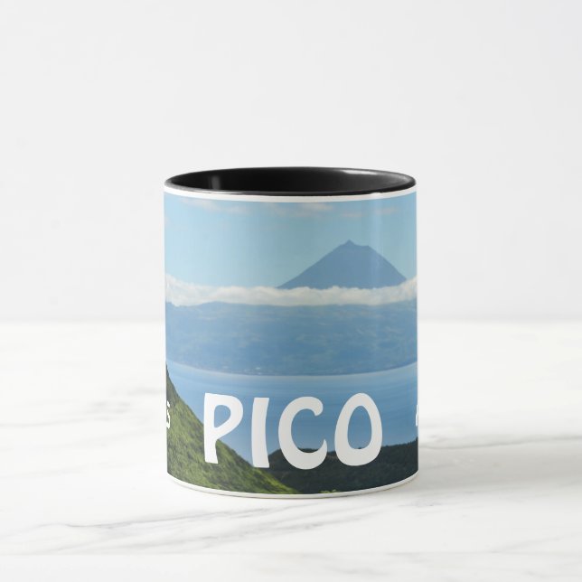 Pico Azores Panoramische Tasse (Zentrum)