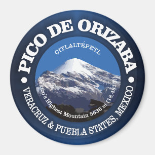 Pico de Orizaba (Citaltepetl) Magnet
