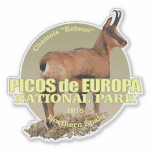 Picos de Europa (Chamois) WT Aufkleber