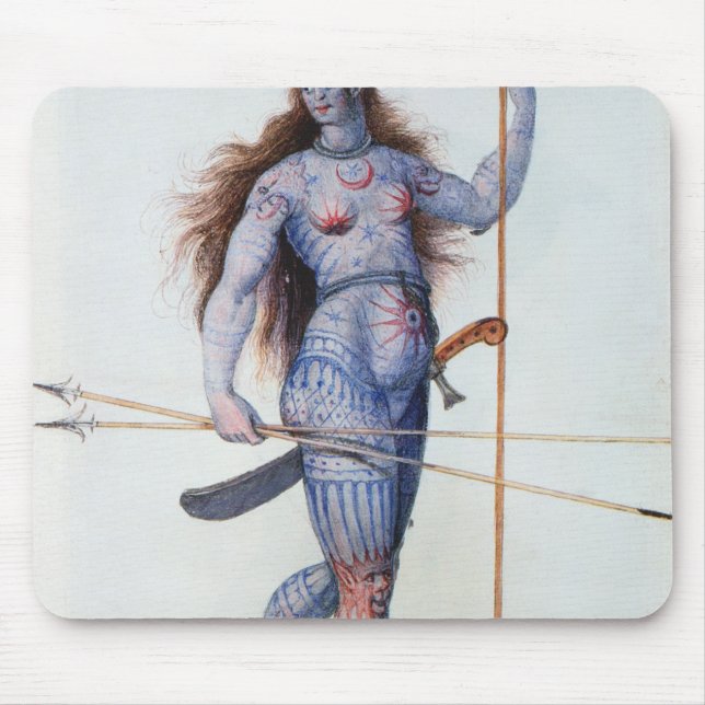 Pictish Frau Mousepad (Vorne)