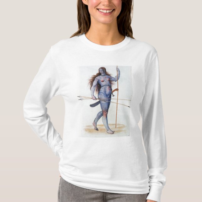 Pictish Frau T-Shirt (Vorderseite)