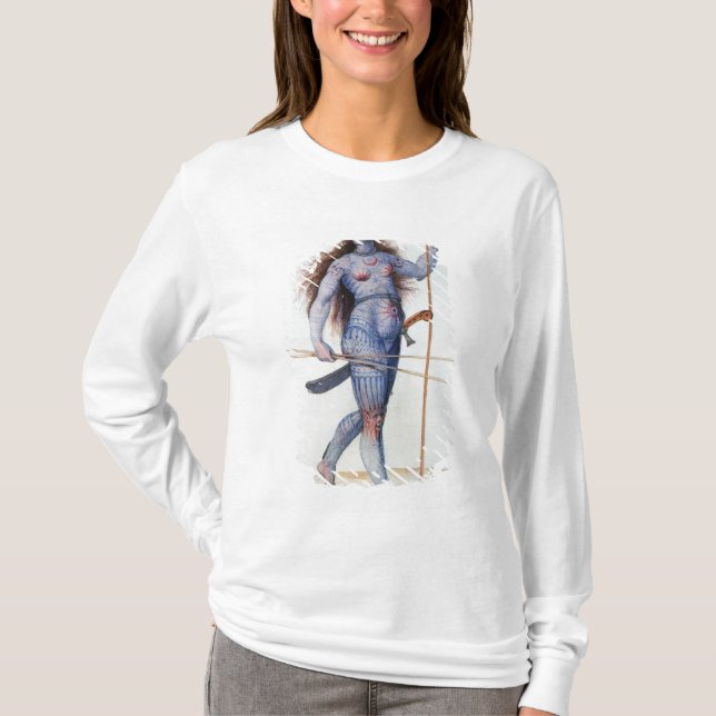Pictish Frau T-Shirt (Vorderseite)