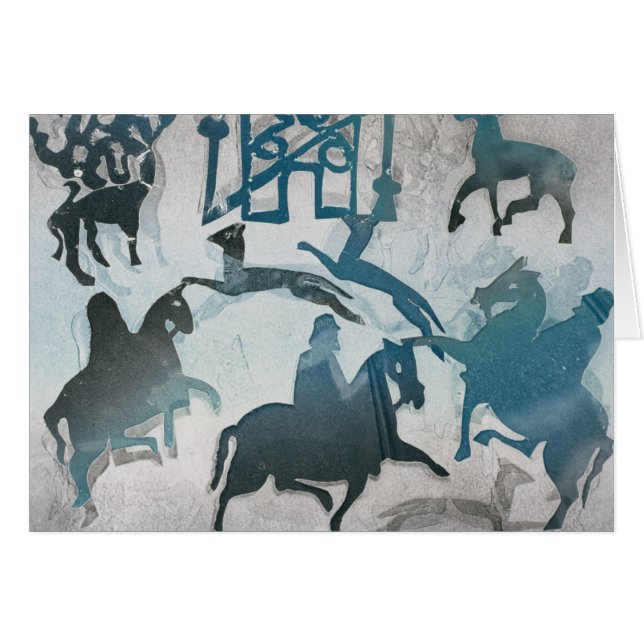 Pictish Jagd-Szene III 1995 (Vorderseite (Horizontal))