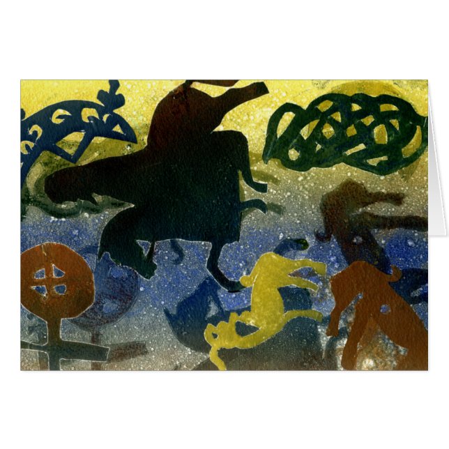 Pictish Reiter (Vorderseite (Horizontal))