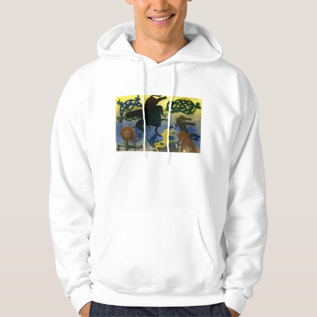 Pictish Reiter Hoodie (Vorderseite)