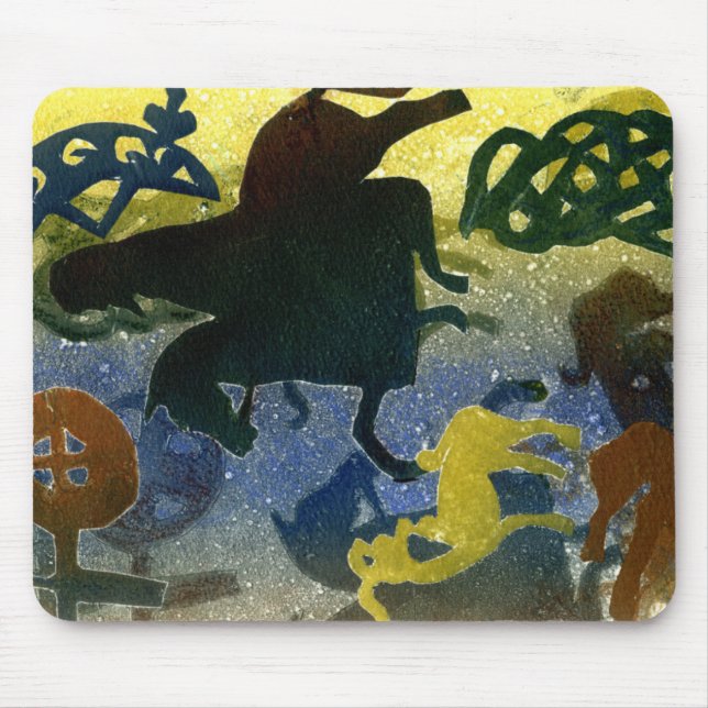 Pictish Reiter Mousepad (Vorne)