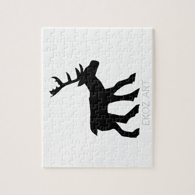 Pictish Stag Cutout Puzzle (Vertikal)