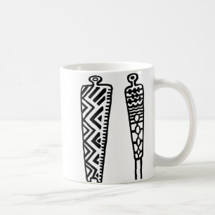 Pictograph Men-BW Tasse