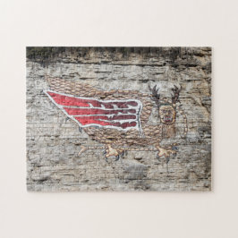 Pictograph Piasa Bird Foto Puzzle