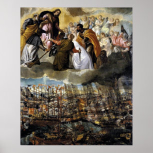 Pictura de Lepanto 1571 Poster