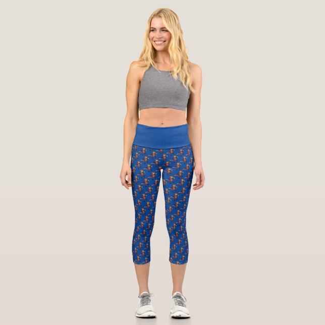 Picture Book Summit 2024 Capri Leggings Blue (Vorderseite)