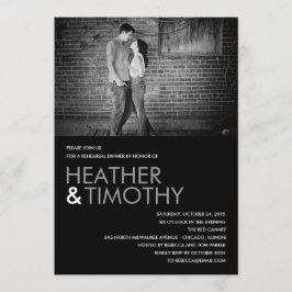 Picture Perfect Probe Dinner/Dusche Einladung