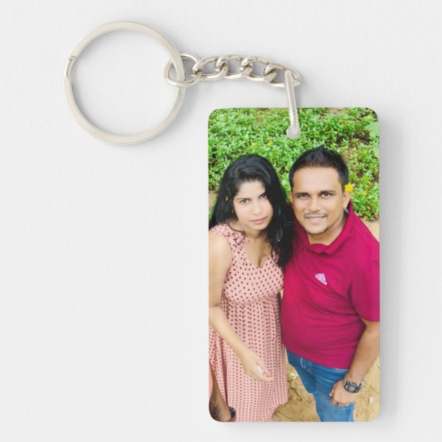 Picture Schlüsselanhänger, Custom Foto Geschenke,  Schlüsselanhänger (Vorderseite)
