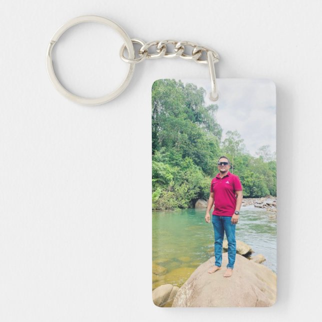 Picture Schlüsselanhänger, Custom Foto Geschenke,  Schlüsselanhänger (Vorderseite)
