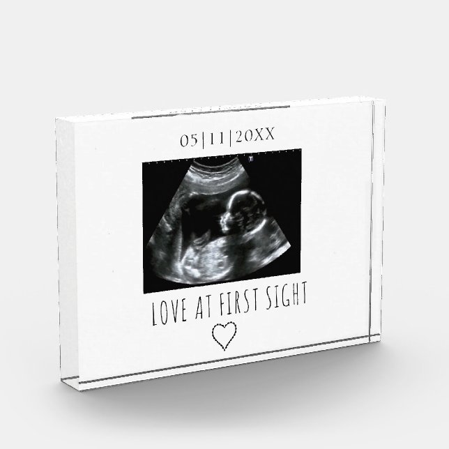  Picture Sonogram Geschenk Baby Ultrasound Foto Bl (Links)
