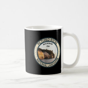 Pictured Rocks National Lakeshore Michigan Abzeich Kaffeetasse
