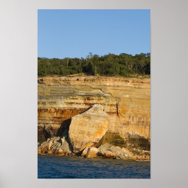 Pictured Rocks National Lakeshore, Michigan Poster (Vorne)