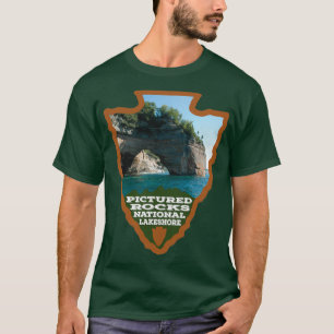 Pictured Rocks National Lakeshore Pfeilspitze T-Shirt