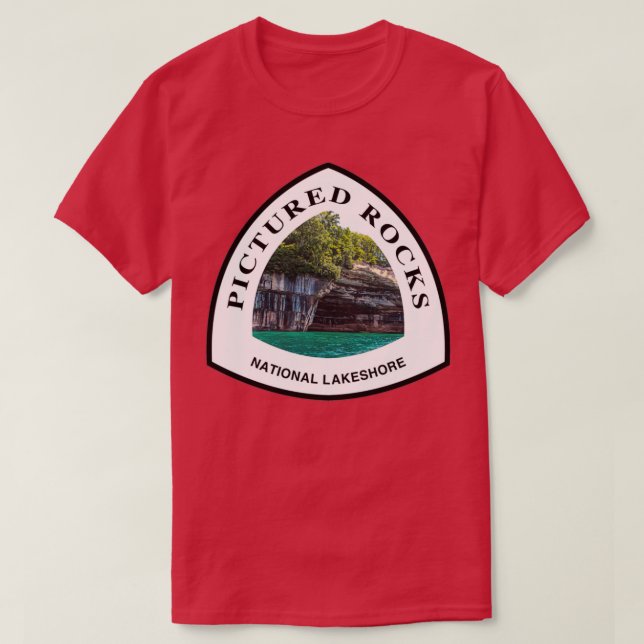Pictured Rocks National Lakeshore T-Shirt (Design vorne)