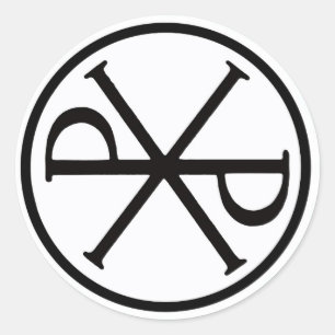 PICTUREPLANE - ROUND LOGO RUNDER AUFKLEBER